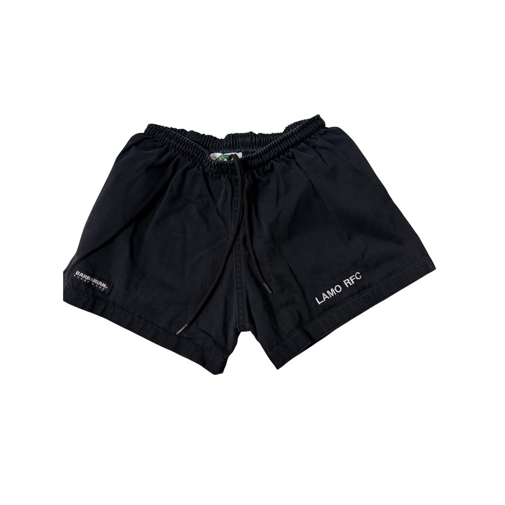 Barbarian Rugby Wear Lamo RFC Shorts Black Youth XL